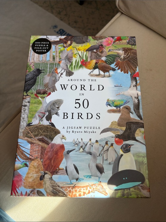 Laurence King Other - Around the World in 50 Birds Jigsaw Puzzle by - Ryuto Miyake